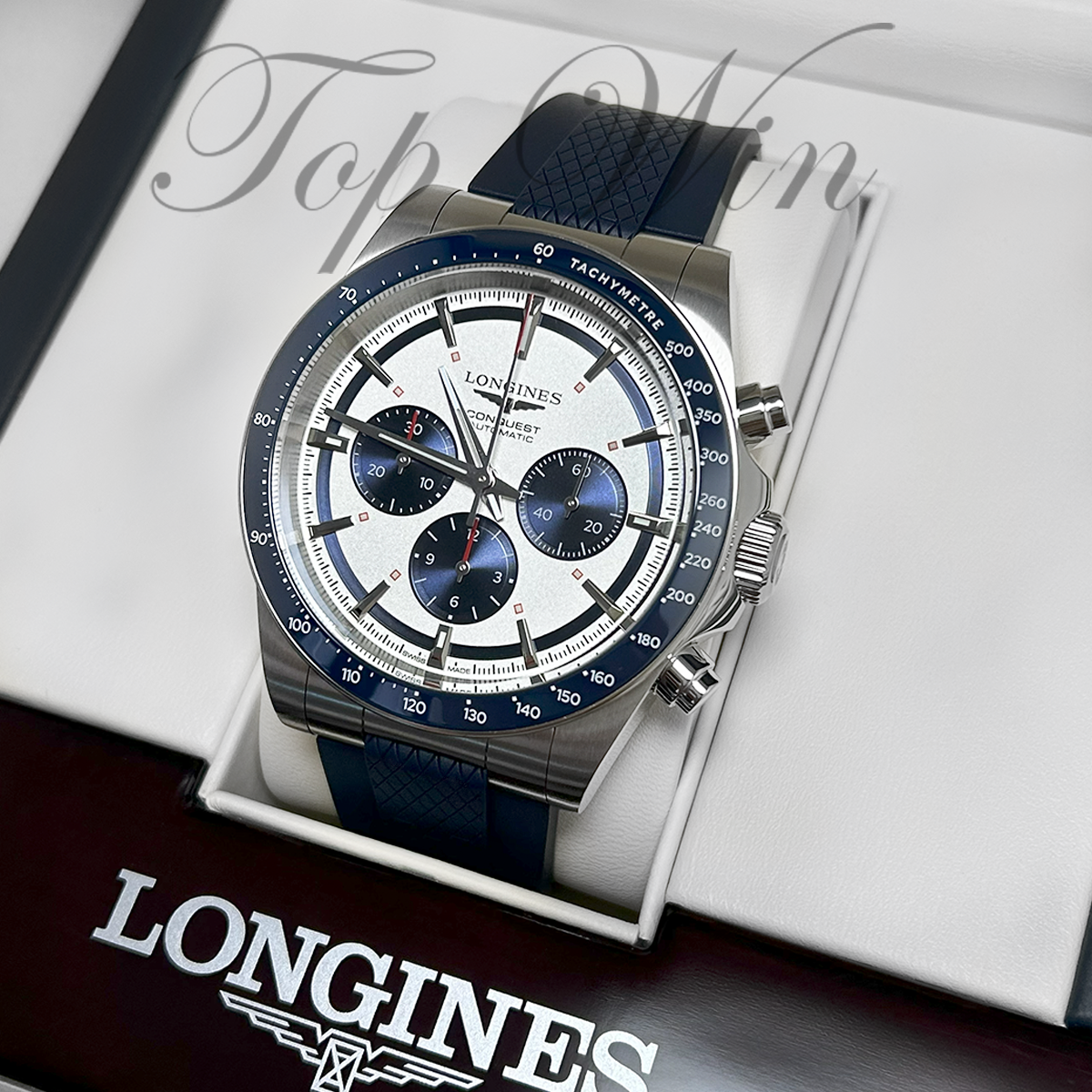 全新 CONQUEST CHRONOGRAPH L3.835.4.98.9（請咨詢客服）