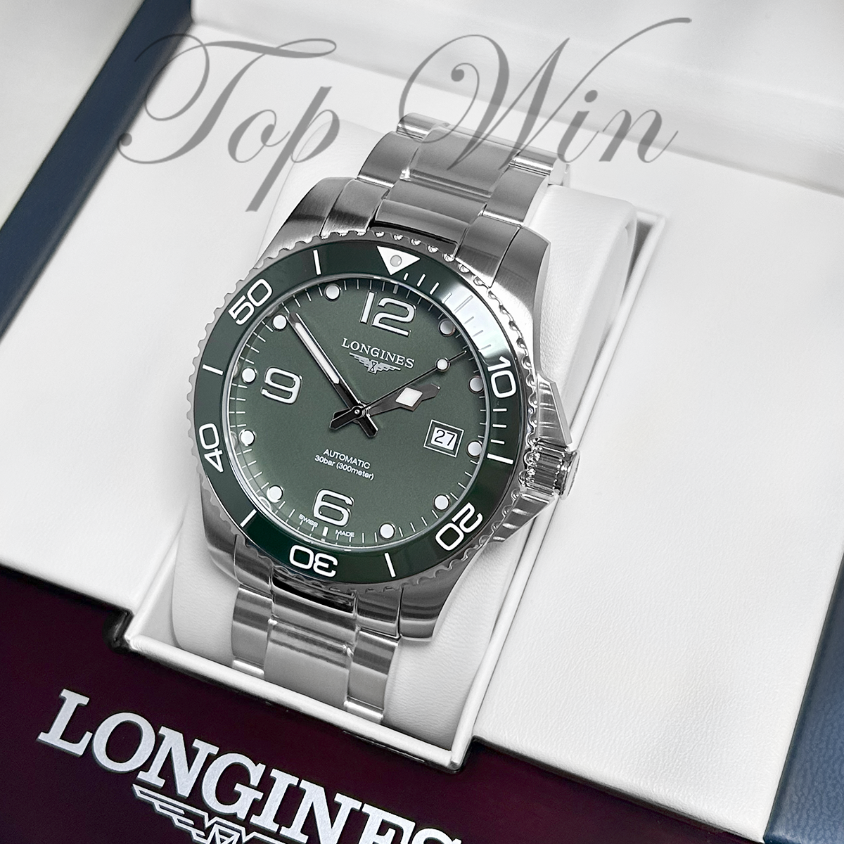 全新 LONGINES HYDROCONQUEST L3.781.4.06.6（請咨詢客服）