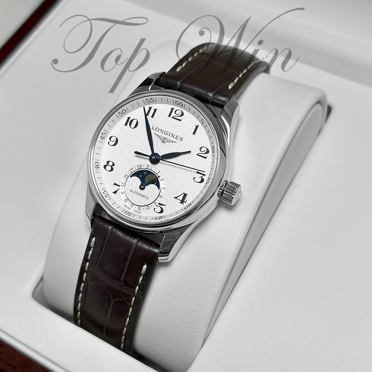 全新 LONGINES MASTER COLLECTION MOONPHASE L2.409.4.78.3（請咨詢客服）