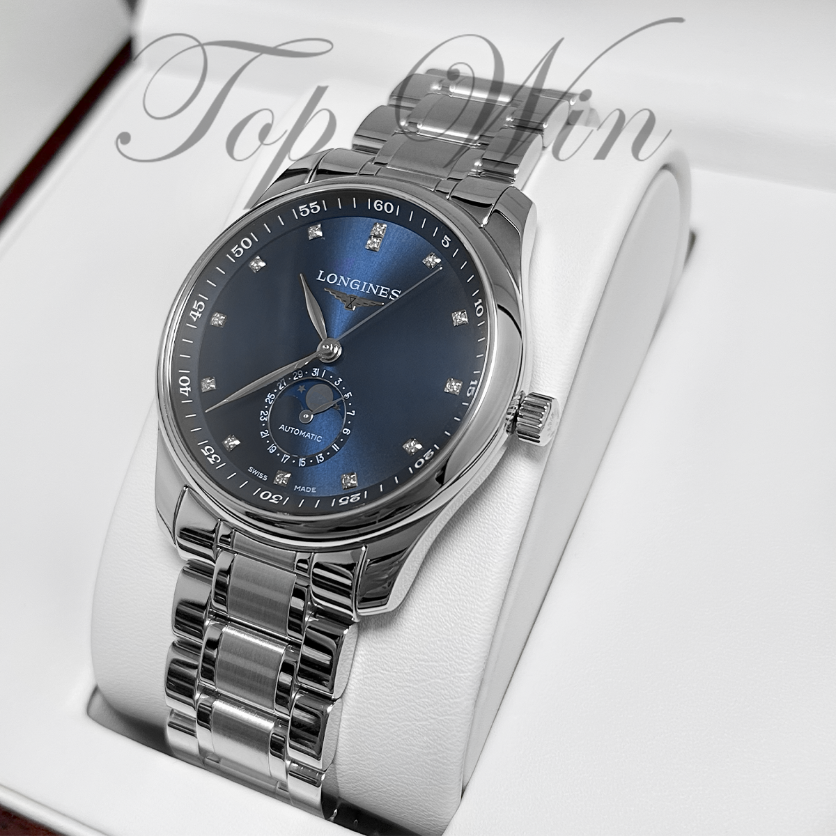 全新 LONGINES MASTER COLLECTION MOONPHASE L2.909.4.97.6（請咨詢客服）