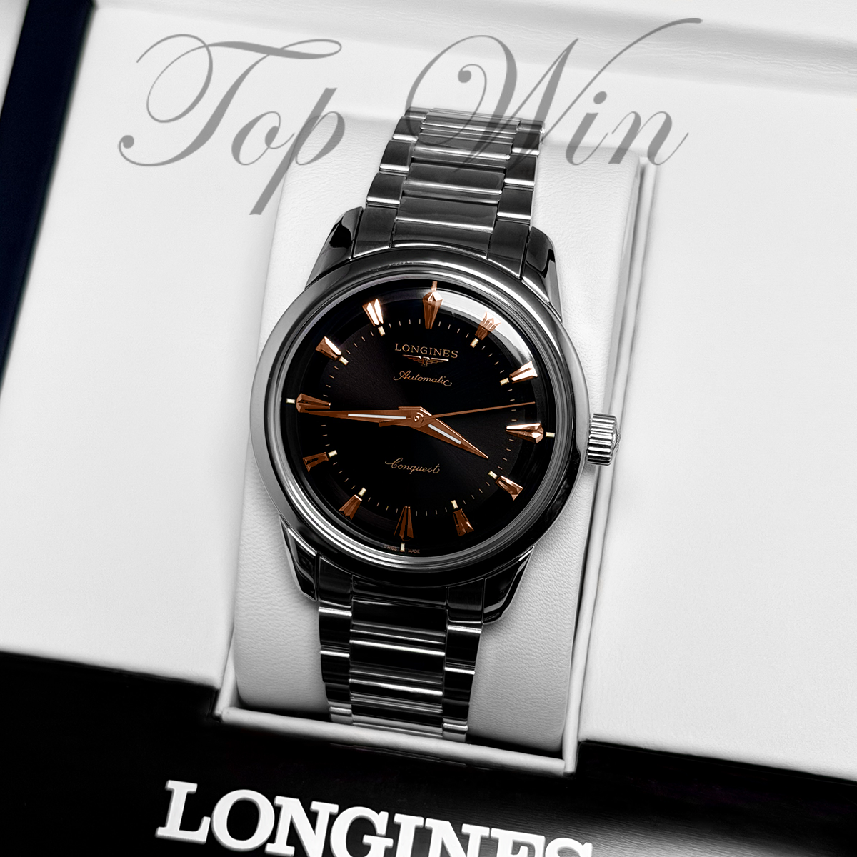 全新 LONGINES CONQUEST HERITAGE L1.649.4.52.6（請咨詢客服）