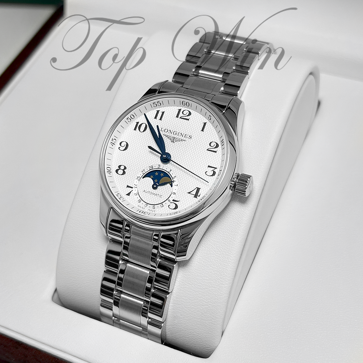 全新 LONGINES MASTER COLLECTION MOONPHASE L2.409.4.78.6（請咨詢客服）