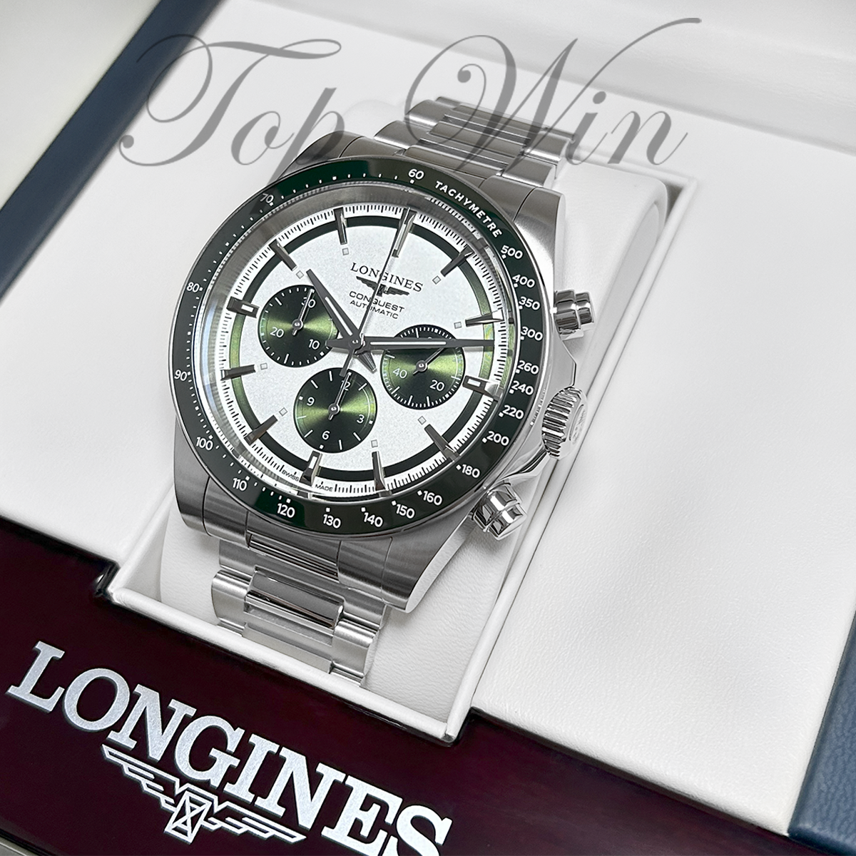 全新 CONQUEST CHRONOGRAPH L3.835.4.02.6（請咨詢客服）