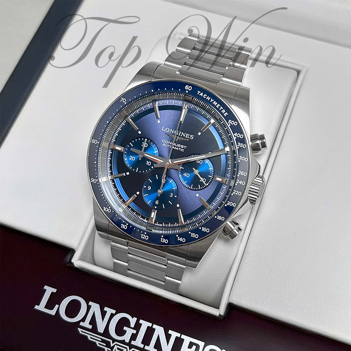 全新 CONQUEST CHRONOGRAPH L3.835.4.92.6（請咨詢客服）