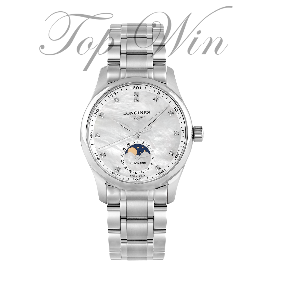 全新 LONGINES MASTER COLLECTION MOONPHASE L2.409.4.87.6（請咨詢客服）